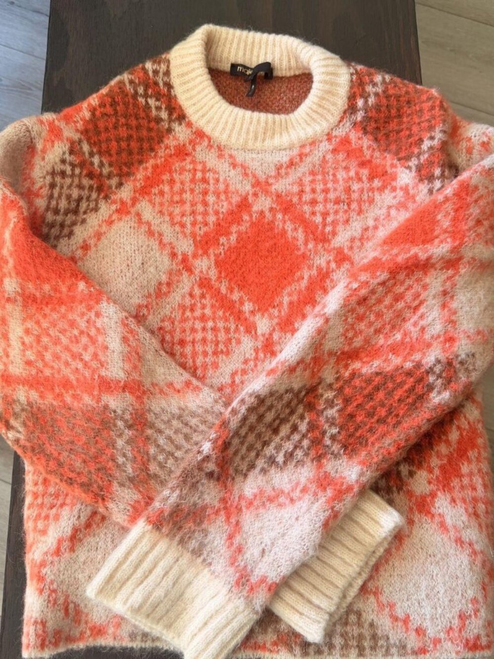 Maje Women's Orange Jumper